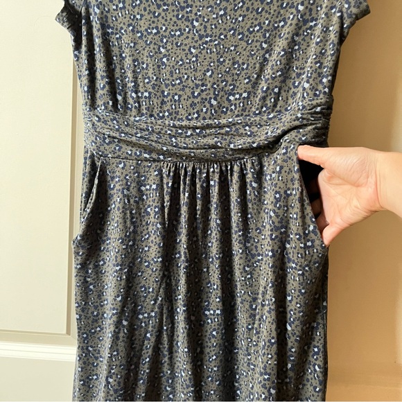 BODEN Leopard print Amelie dress US 8P - Picture 6 of 11